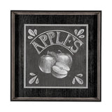 Farm Fresh Apples by Mercana Studio a Hand Embellished Textured Framed Art Print by Mercana at Eve Furniture
