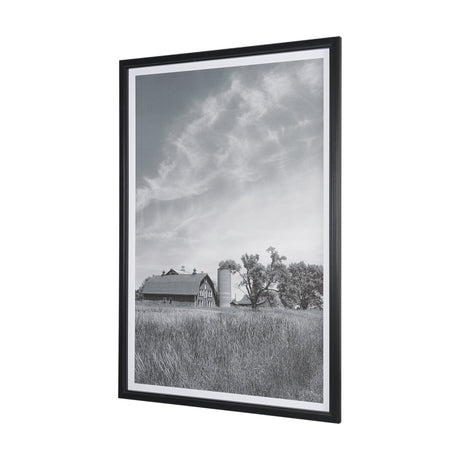 Farm Serenity I by Leda Robertson Textured FramedPhoto Print Matted under Glass by Mercana at Eve Furniture