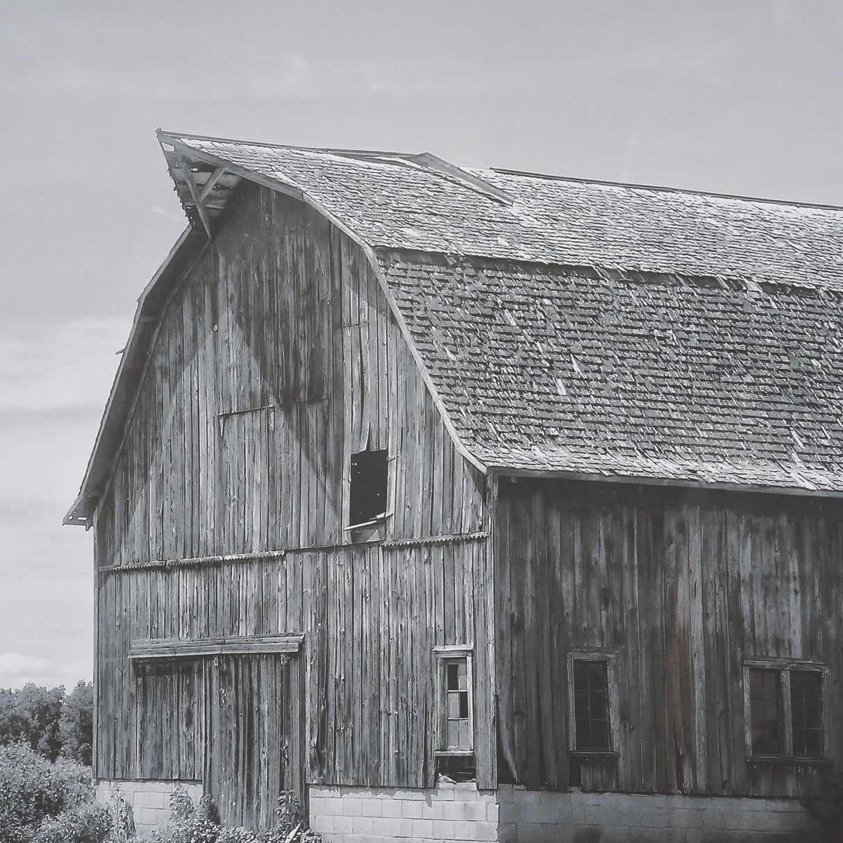 Farm Serenity II by Leda Robertson Textured FramedPhoto Print Matted under Glass by Mercana at Eve Furniture