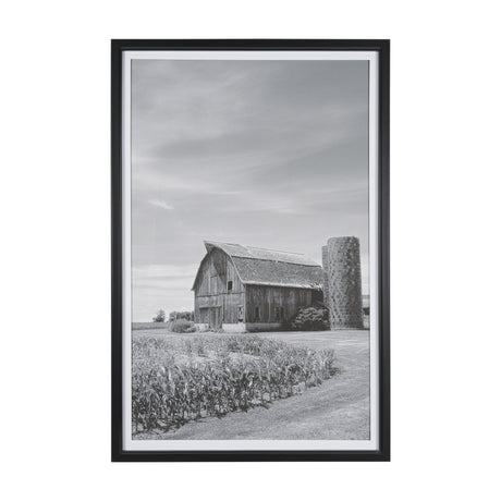 Farm Serenity II by Leda Robertson Textured FramedPhoto Print Matted under Glass by Mercana at Eve Furniture