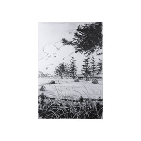 Farm View II by Mercana Studio a Hand Embellished Textured Canvas by Mercana at Eve Furniture