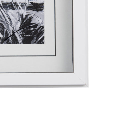 Farm View II by Mercana Studio a Hand Embellished Textured Framed Art Print Matted under Glass by Mercana at Eve Furniture