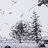 Farm View II by Mercana Studio a Hand Embellished Textured Framed Art Print Matted under Glass by Mercana at Eve Furniture