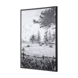 Farm View II by Mercana Studio a Hand Embellished Textured Framed Canvas by Mercana at Eve Furniture