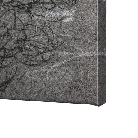 Farm view sketch I by Mercana Studio a Hand Embellished Textured Canvas by Mercana at Eve Furniture