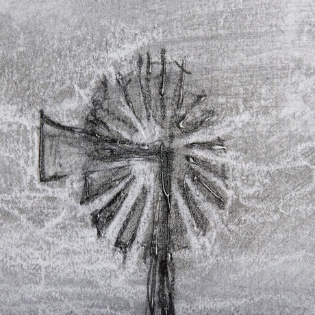 Farm view sketch I by Mercana Studio a Hand Embellished Textured Canvas by Mercana at Eve Furniture