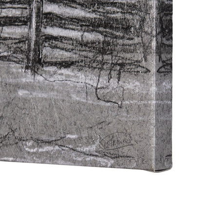 Farm view sketch II by Mercana Studio a Hand Embellished Textured Canvas by Mercana at Eve Furniture