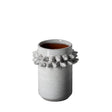 Farmhampton Small Gray Spoked Ceramic Vase by Mercana at Eve Furniture