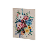 Farmhouse Flowers I by Barbara Fleming a Hand Embellished Textured Canvas by Mercana at Eve Furniture