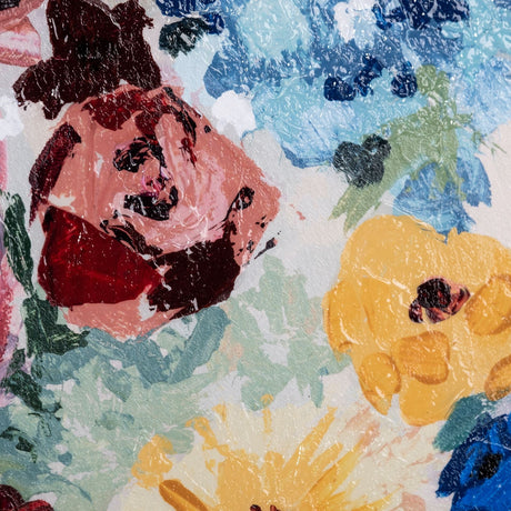 Farmhouse Flowers II by Barbara Fleming a Hand Embellished Textured Framed Art Print by Mercana at Eve Furniture