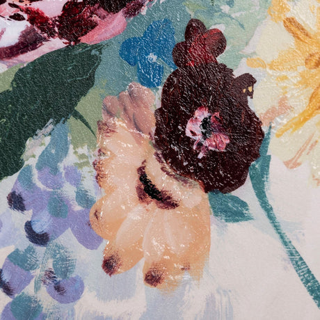 Farmhouse Flowers II by Barbara Fleming a Hand Embellished Textured Framed Art Print by Mercana at Eve Furniture