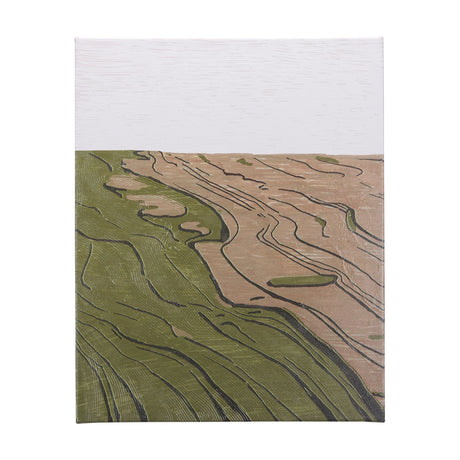 Farmland Spring I by Mercana Studio a Hand Embellished Textured Canvas by Mercana at Eve Furniture