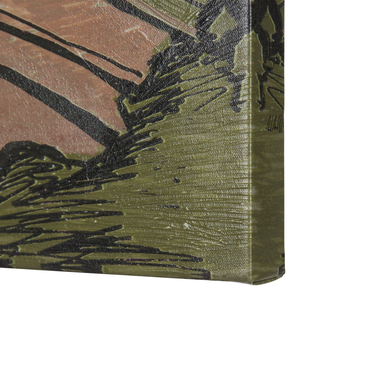Farmland Spring II by Mercana Studio a Hand Embellished Textured Canvas by Mercana at Eve Furniture