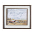 Farmland View I by Mercana Studio a Hand Embellished Textured Framed Art Print by Mercana at Eve Furniture