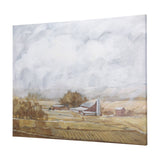 Farmland view II by Mercana Studio a Hand Embellished Textured Canvas by Mercana at Eve Furniture