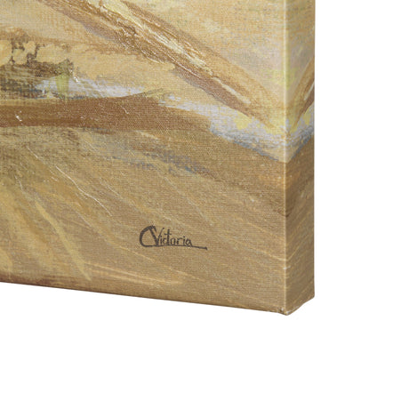 Farmland view II by Mercana Studio a Hand Embellished Textured Canvas by Mercana at Eve Furniture