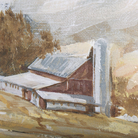 Farmland view II by Mercana Studio a Hand Embellished Textured Canvas by Mercana at Eve Furniture