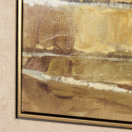 Farmland view II by Mercana Studio a Hand Embellished Textured Framed Canvas by Mercana at Eve Furniture