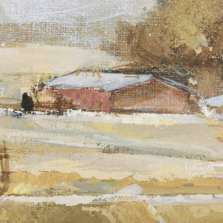 Farmland view II by Mercana Studio a Hand Embellished Textured Framed Canvas by Mercana at Eve Furniture