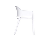 Faro Outdoor Dining Chair - White by Moe's Home at Eve Furniture