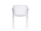 Faro Outdoor Dining Chair - White by Moe's Home at Eve Furniture