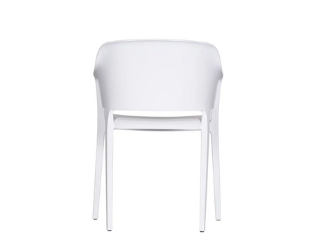 Faro Outdoor Dining Chair - White by Moe's Home at Eve Furniture