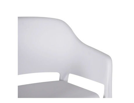Faro Outdoor Dining Chair - White by Moe's Home at Eve Furniture