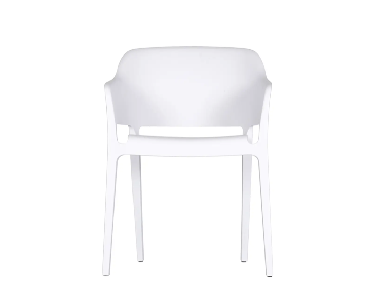 Faro Outdoor Dining Chair - White by Moe's Home at Eve Furniture
