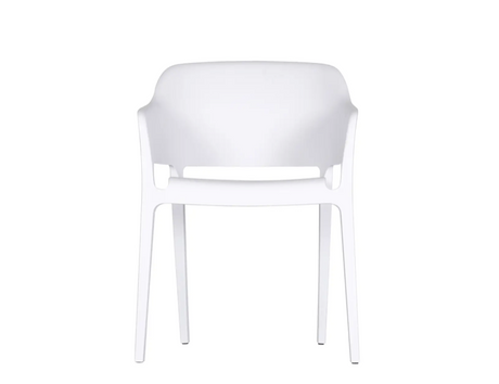 Faro Outdoor Dining Chair - White by Moe's Home at Eve Furniture