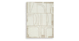 Farongrove Ivory/Beige Medium Rug by Ashley at Eve Furniture