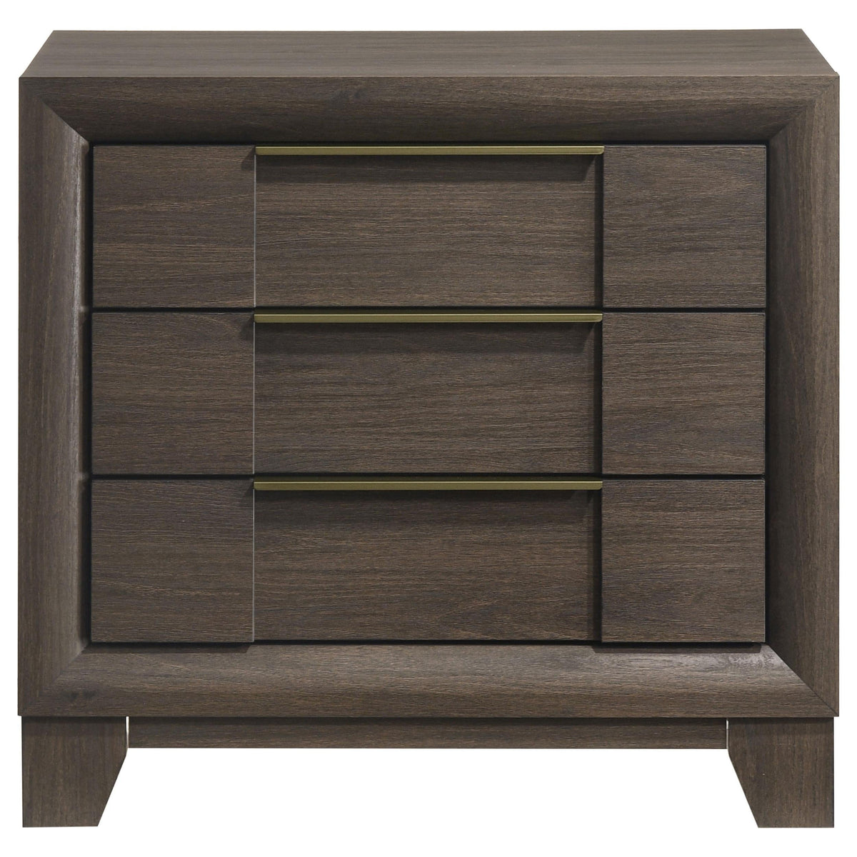 Farre Dark Brown 2-Drawer Nightstand by Coaster at Eve Furniture