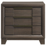Farre Dark Brown 2-Drawer Nightstand by Coaster at Eve Furniture