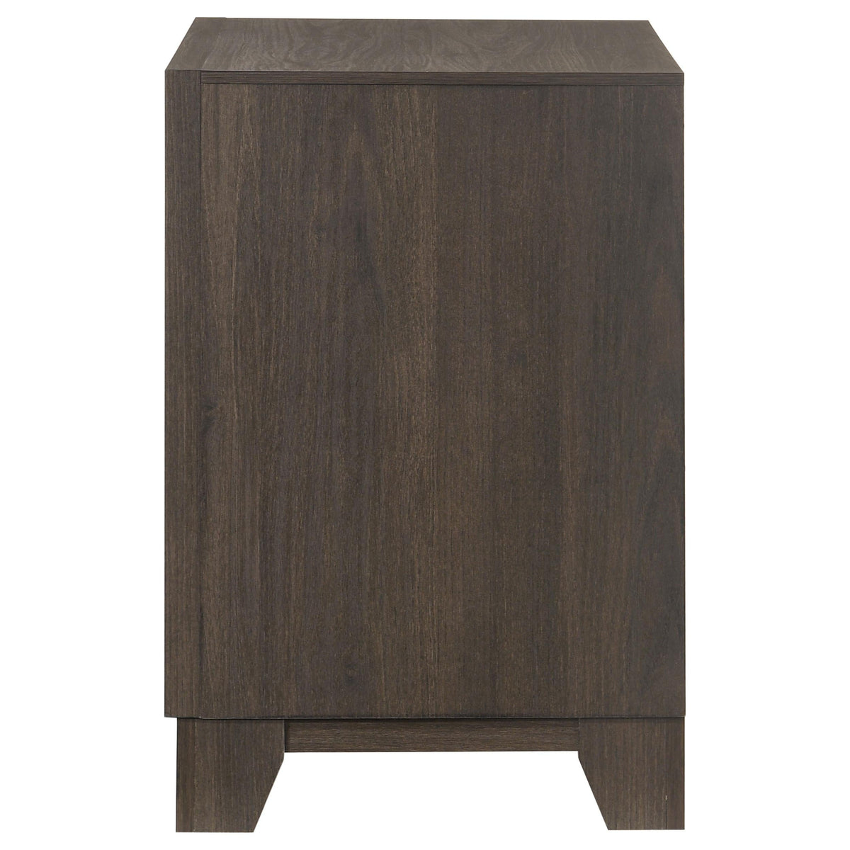 Farre Dark Brown 2-Drawer Nightstand by Coaster at Eve Furniture