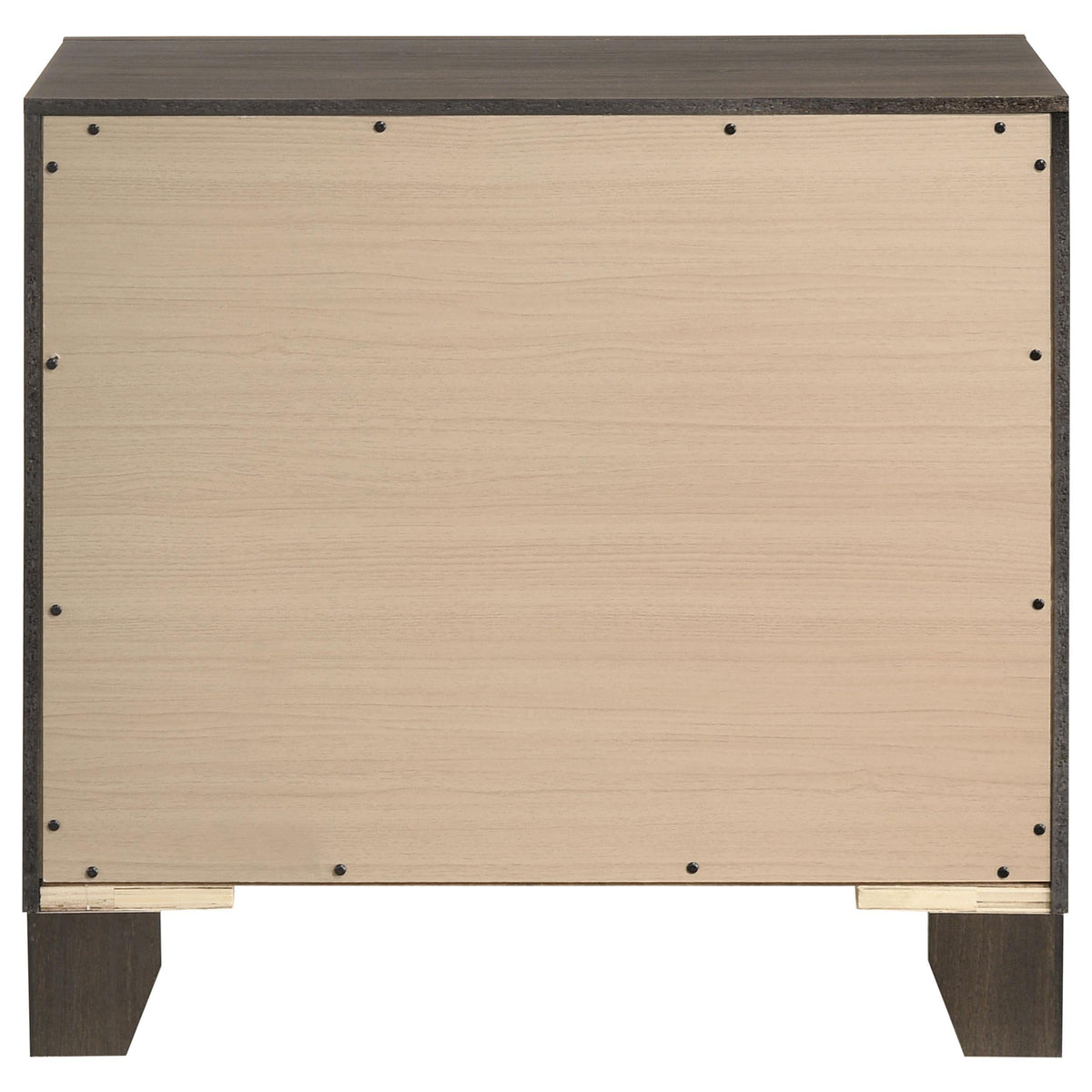 Farre Dark Brown 2-Drawer Nightstand by Coaster at Eve Furniture