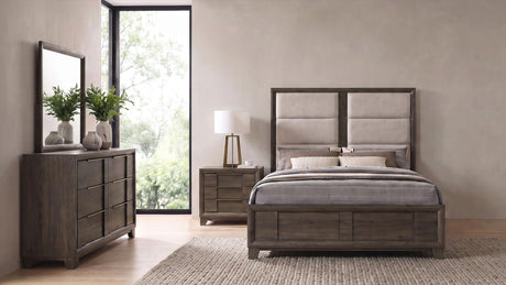 Farre Dark Brown 4-Piece Queen Bedroom Set by Coaster at Eve Furniture