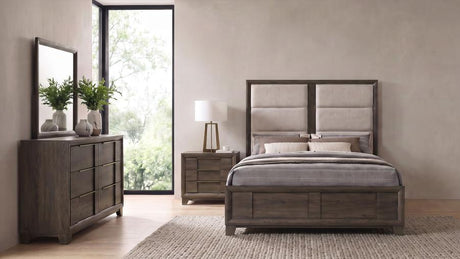 Farre Dark Brown 4-Piece Queen Bedroom Set by Coaster at Eve Furniture
