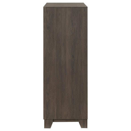 Farre Dark Brown 5-Drawer Chest of Drawers by Coaster at Eve Furniture
