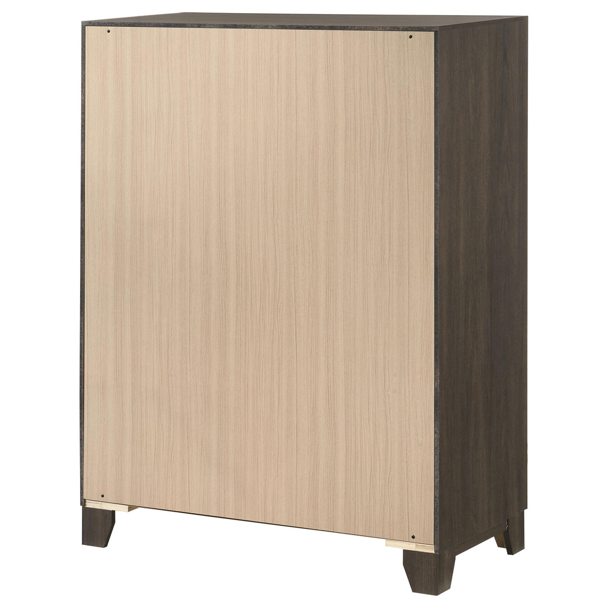 Farre Dark Brown 5-Drawer Chest of Drawers by Coaster at Eve Furniture