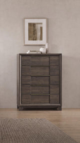 Farre Dark Brown 5-Piece Eastern King Bedroom Set by Coaster at Eve Furniture