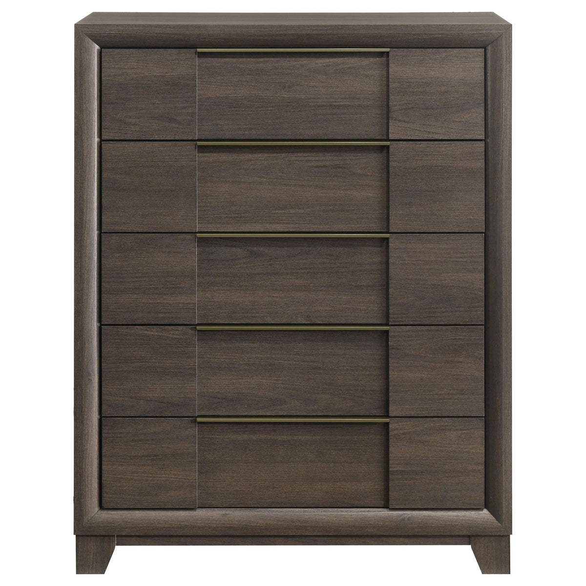 Farre Dark Brown 5-Piece Eastern King Bedroom Set by Coaster at Eve Furniture