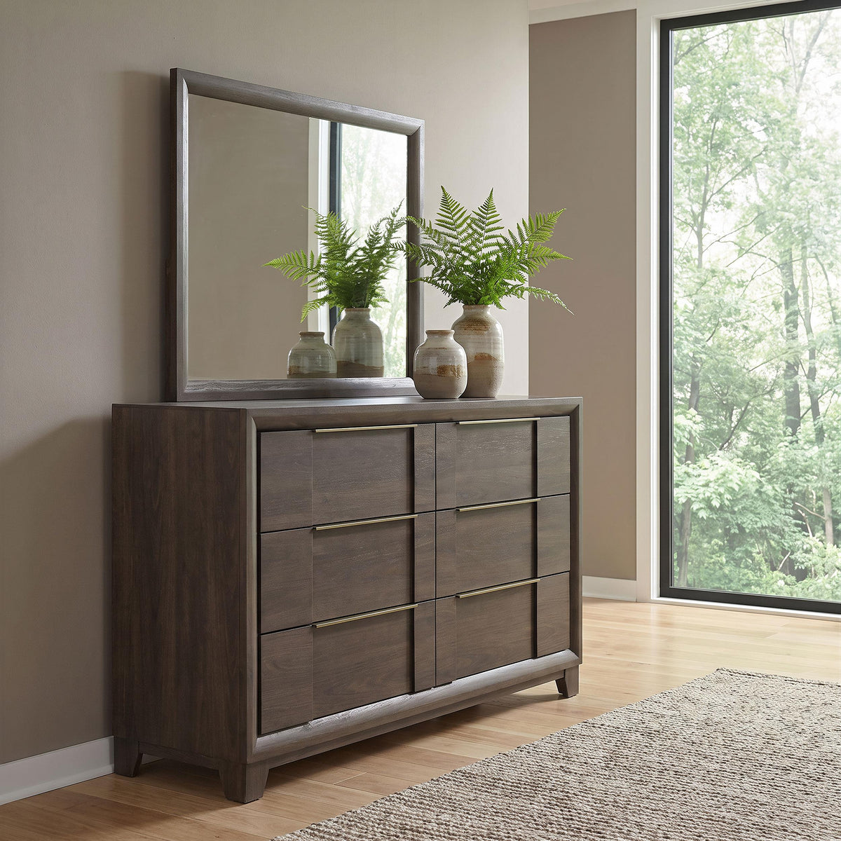 Farre Dark Brown 5-Piece Eastern King Bedroom Set by Coaster at Eve Furniture