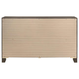 Farre Dark Brown 6-Drawer Dresser by Coaster at Eve Furniture