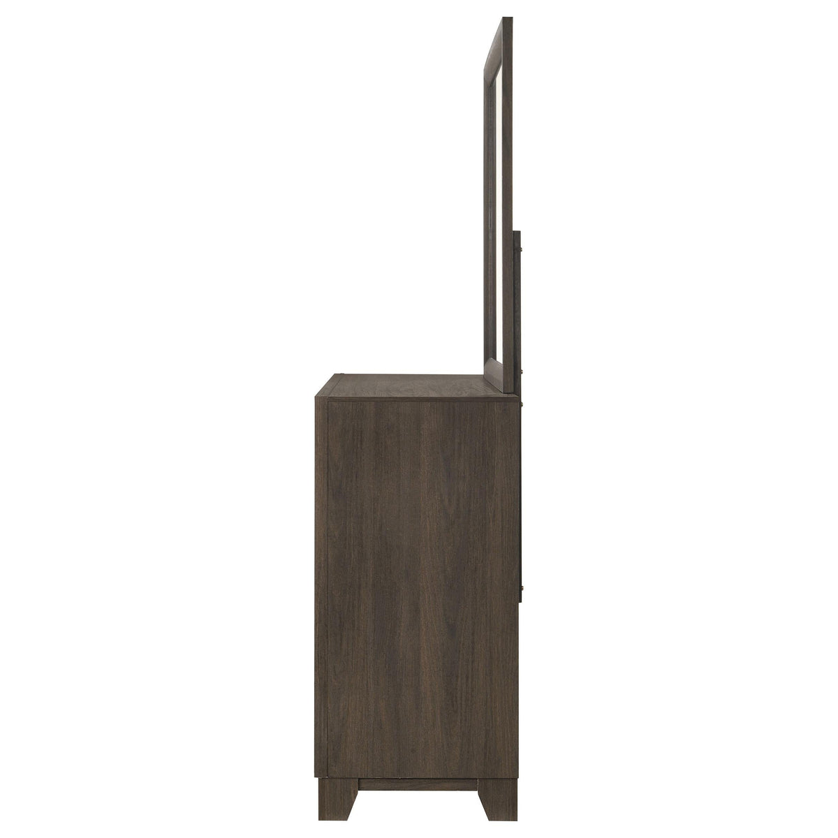 Farre Dark Brown 6-Drawer Dresser with Mirror by Coaster at Eve Furniture