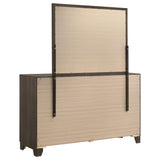 Farre Dark Brown 6-Drawer Dresser with Mirror by Coaster at Eve Furniture