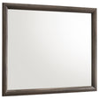 Farre Dark Brown Dresser Mirror by Coaster at Eve Furniture
