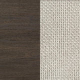 Farre Dark Brown/Beige Queen Upholstered Platform Panel Bed by Coaster at Eve Furniture