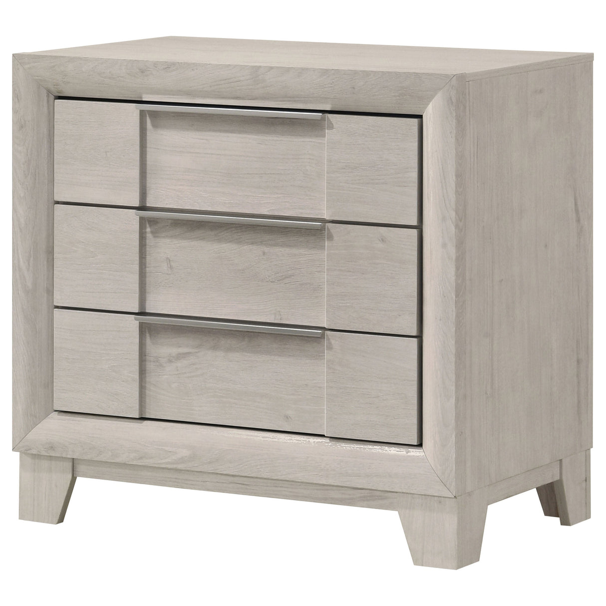 Farre Washed Grey 2-drawer Nightstand Bedside Table by Coaster at Eve Furniture