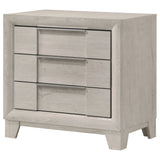 Farre Washed Grey 2-drawer Nightstand Bedside Table by Coaster at Eve Furniture