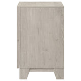 Farre Washed Grey 2-drawer Nightstand Bedside Table by Coaster at Eve Furniture