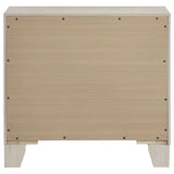Farre Washed Grey 2-drawer Nightstand Bedside Table by Coaster at Eve Furniture